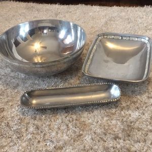 Gorgeous Set of Silver Bowls and Dishes